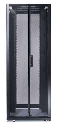 APC NetShelter SX 42U 750mm(b) x 1200mm(d) 19" IT rack, behuizing met zijpanelen, zwart, Shock Packaging - Afbeelding 3