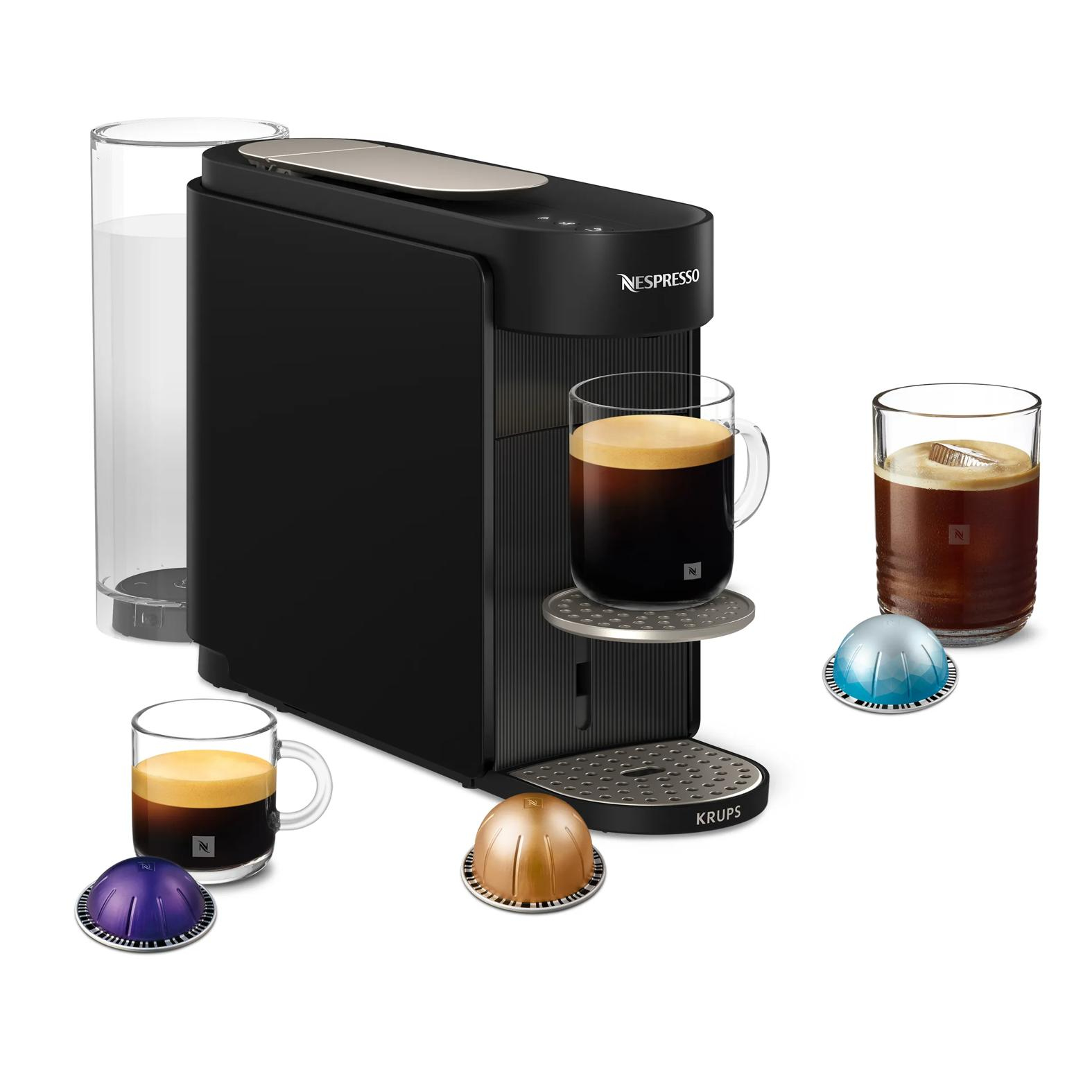 Krups Vertuo Up XN9408 koffiemachine met capsules - zwart