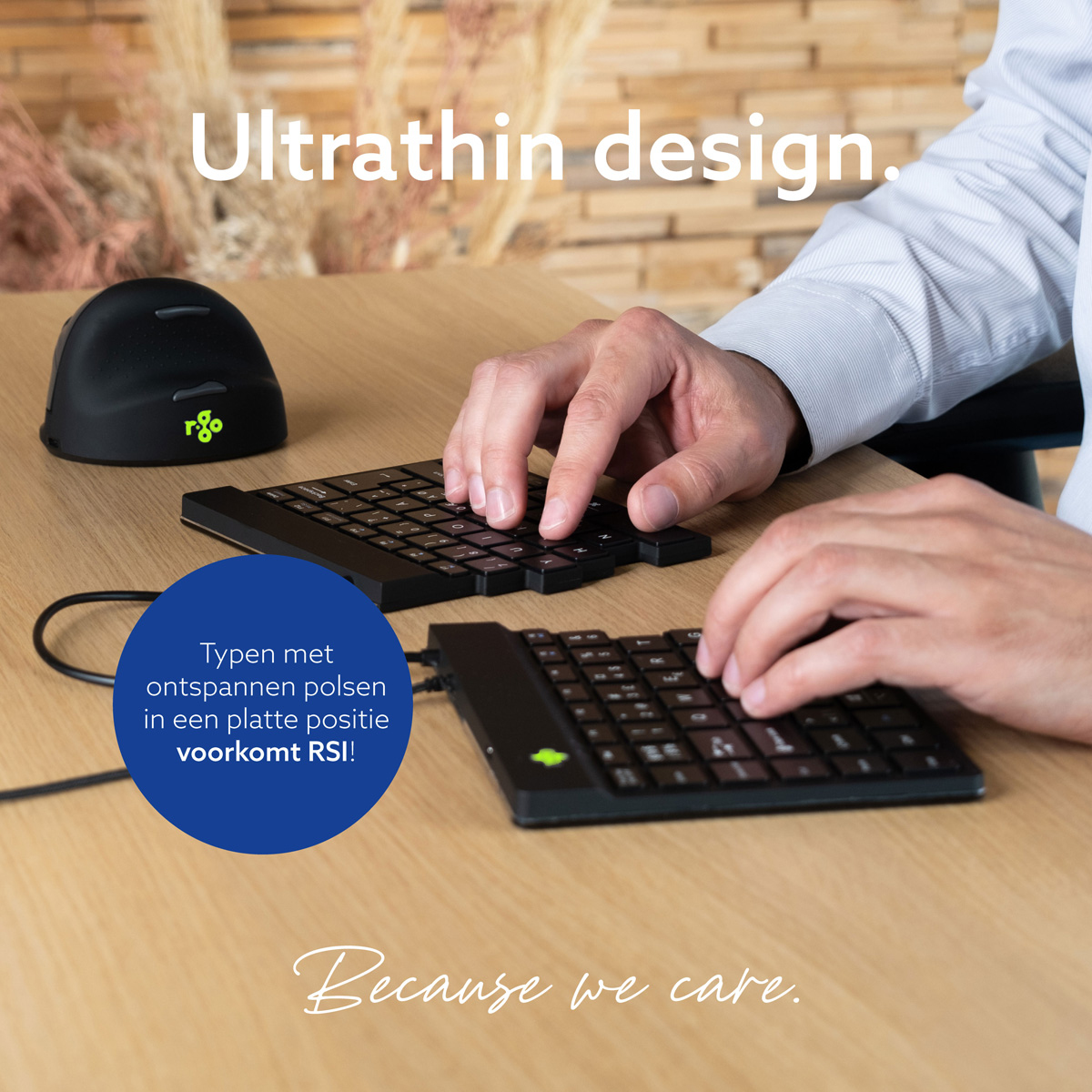 R-Go Tools Ergonomisch toetsenbord R-Go Split Break v2 met pauzesoftware, gesplitst toetsenbord, QWERTY (IT), bedraad, zwart - Afbeelding 12