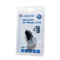LogiLink PA0082 netvoeding & inverter Auto Zwart, Zilver - Afbeelding 5