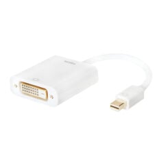 LogiLink CV0037B video kabel adapter 0,15 m Mini DisplayPort DVI Wit - Afbeelding 2