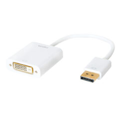 LogiLink CV0058B video kabel adapter 0,15 m DisplayPort DVI Wit
