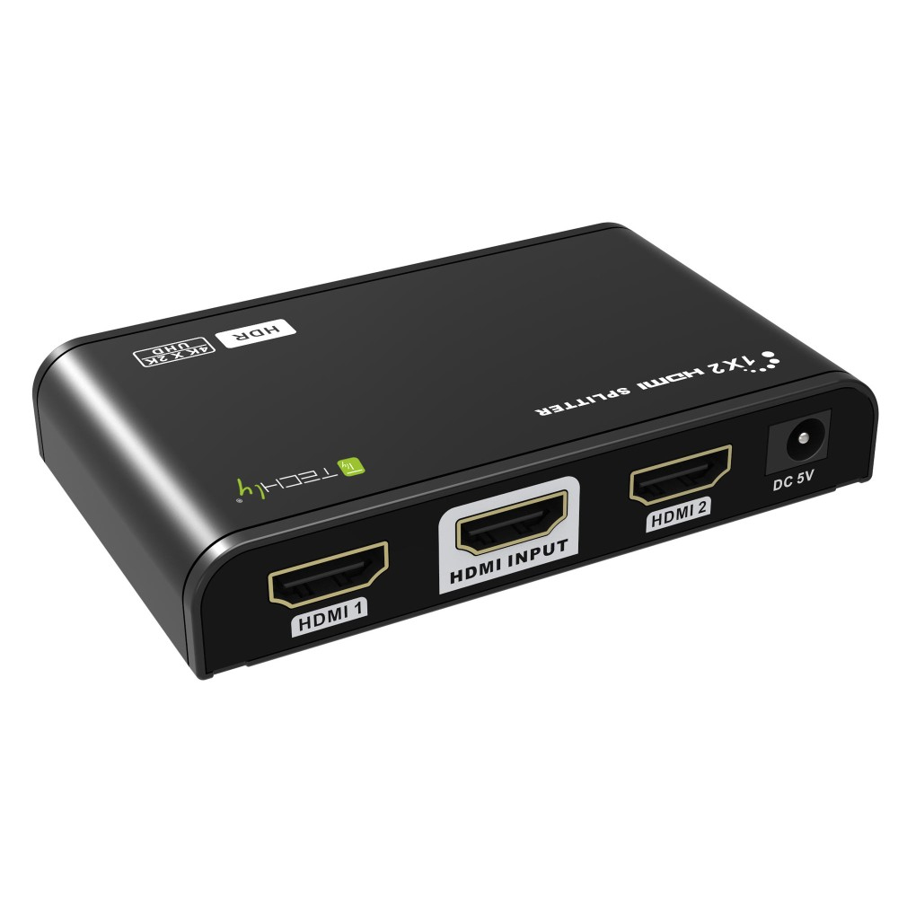 Techly IDATA HDMI2-4K2HDR video splitter HDMI 2x HDMI - Afbeelding 2