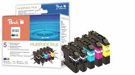 Peach 317210 inktcartridge 5 stuk(s) Zwart, Cyaan, Magenta, Geel - Afbeelding 2