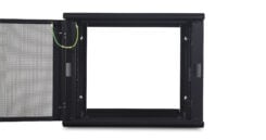 APC NetShelter WX AR109, 9U/HE, 19inch patchkast, Wandmontage, Ongemonteerd, 400MM diep - Afbeelding 3