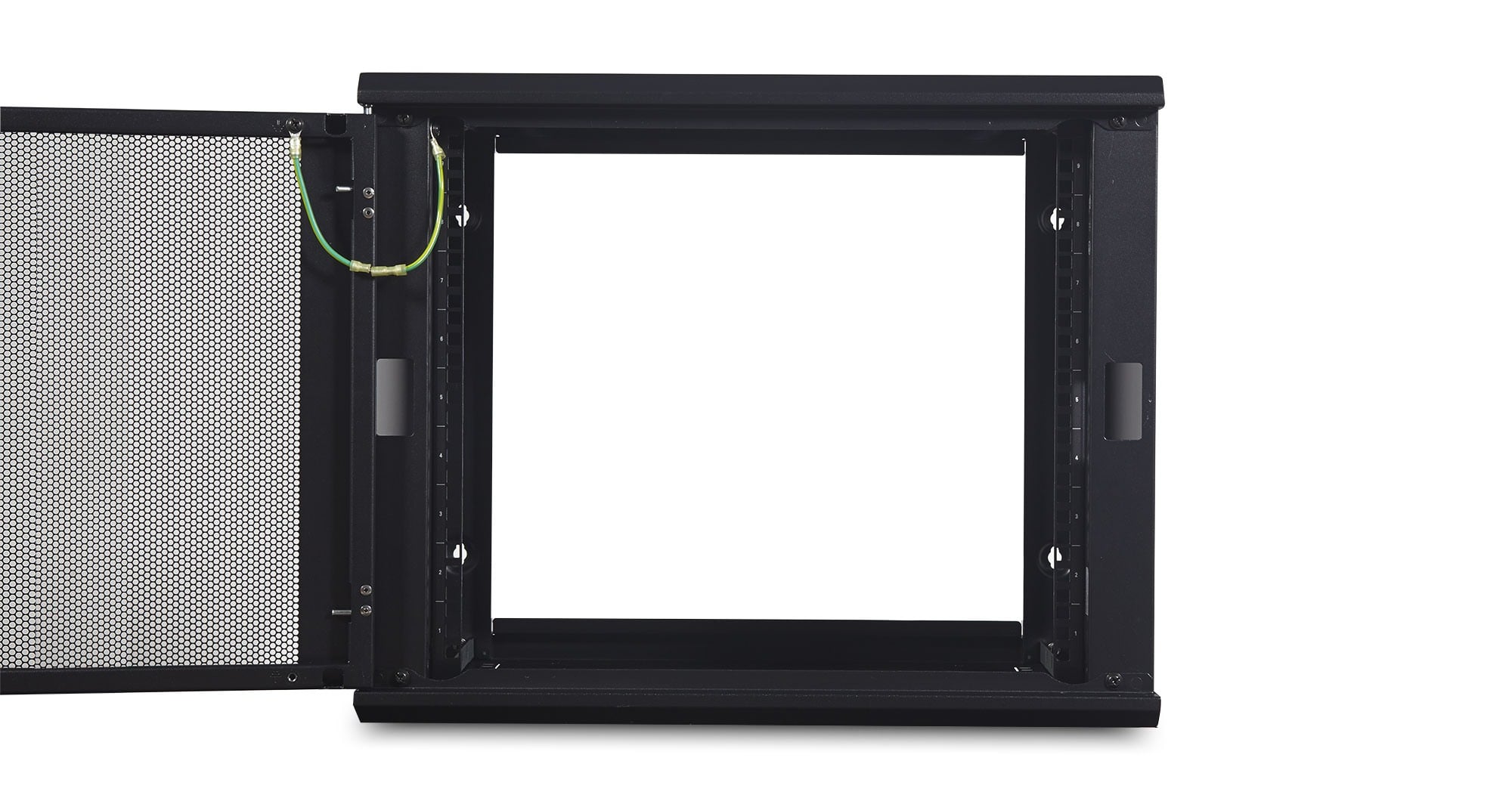 APC NetShelter WX AR109, 9U/HE, 19inch patchkast, Wandmontage, Ongemonteerd, 400MM diep - Afbeelding 3