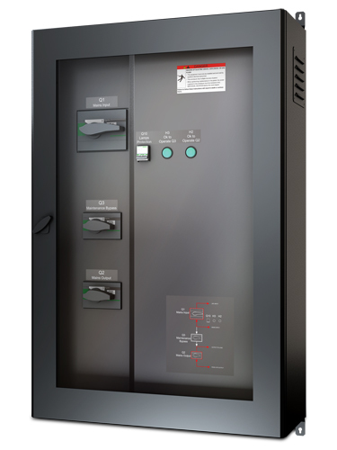 APC Symmetra PX 96/160KW Value Wandgemonteerd onderhoud Bypass Paneel, 400V - Afbeelding 2