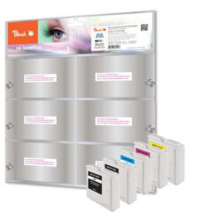 Peach PI500-121 inktcartridge 5 stuk(s) Hoog (XL) rendement Zwart, Cyaan, Geel, Magenta - Afbeelding 2