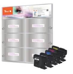 Peach PI500-127 inktcartridge 5 stuk(s) Hoog (XL) rendement Zwart, Cyaan, Geel, Magenta - Afbeelding 2