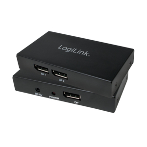 LogiLink CV0090 video splitter DisplayPort 2x DisplayPort - Afbeelding 4