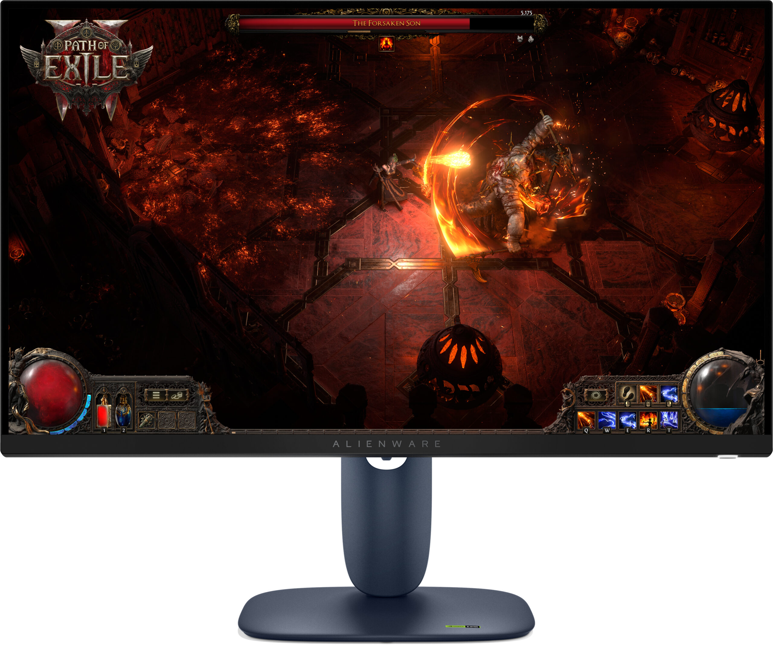 Alienware AW2725DM computer monitor 68,6 cm (27") 2560 x 1440 Pixels Wide Quad HD LCD Blauw - Afbeelding 3