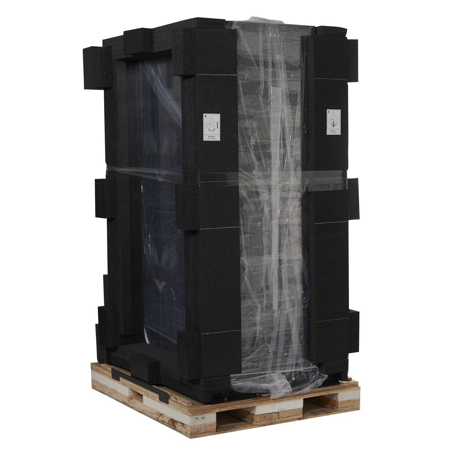 APC NetShelter SX 42U 600mm(b) x 1070mm(d) 19" IT rack, behuizing met zijpanelen, zwart, Shock Packaging - Afbeelding 3