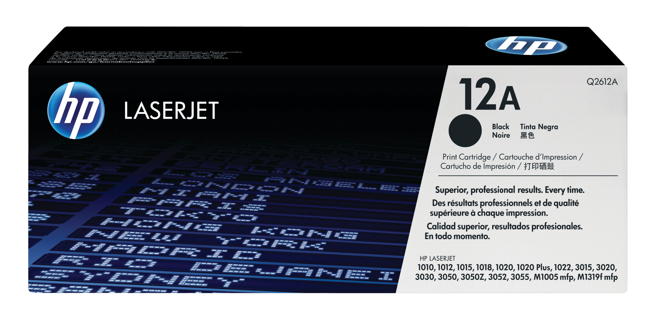 HP 12A originele zwarte LaserJet tonercartridge - Afbeelding 2