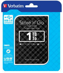 Verbatim Draagbare vaste Store 'n' Go-schijf met USB 3.0 van 1 TB Black - Afbeelding 6