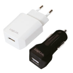 LogiLink PA0109 oplader voor mobiele apparatuur Smartphone, Tablet Zwart, Wit AC, Sigarettenaansteker Auto, Binnen - Afbeelding 2