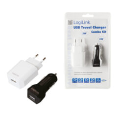 LogiLink PA0109 oplader voor mobiele apparatuur Smartphone, Tablet Zwart, Wit AC, Sigarettenaansteker Auto, Binnen - Afbeelding 4