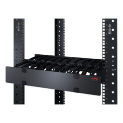 APC Horizontale kabelgeleider, 3U x 15 cm diep, enkelzijdig met afdekplaat - Afbeelding 4