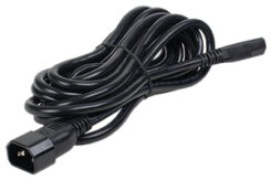Fujitsu T26139-Y1968-L250 electriciteitssnoer Zwart 2,5 m