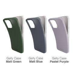 Mobilize Rubber Gelly Case Samsung Galaxy A55 5G Matt Green - Afbeelding 3
