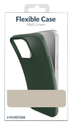 Mobilize Rubber Gelly Case Samsung Galaxy A55 5G Matt Green - Afbeelding 5