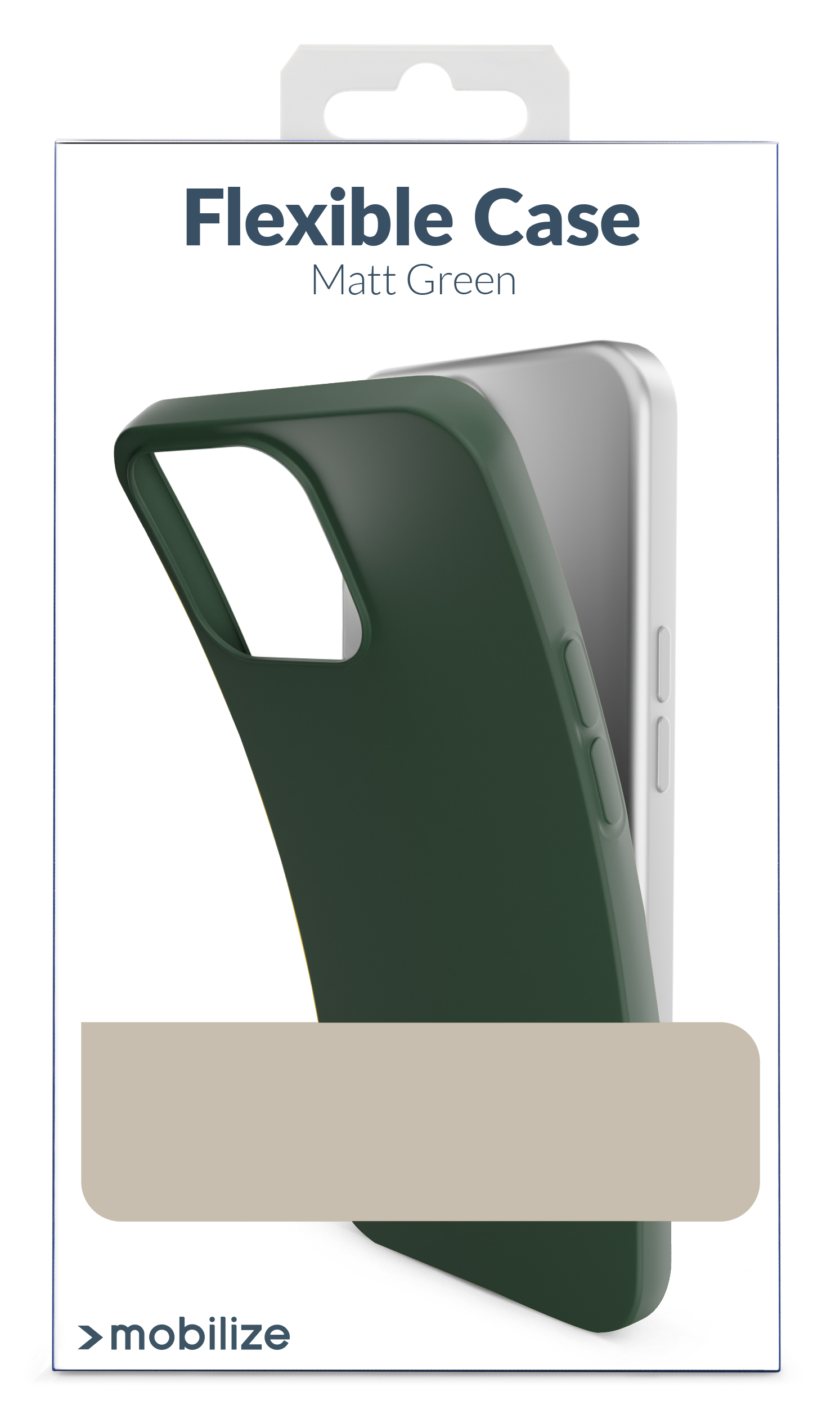 Mobilize Rubber Gelly Case Samsung Galaxy A55 5G Matt Green - Afbeelding 5