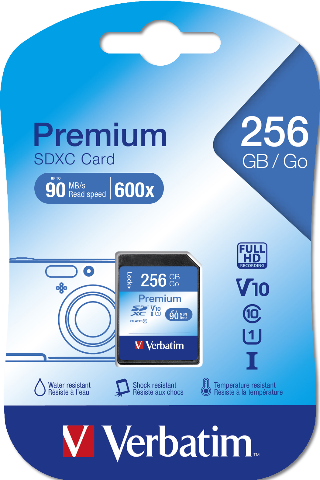Verbatim Premium 256 GB SDXC UHS-I Klasse 10 - Afbeelding 3