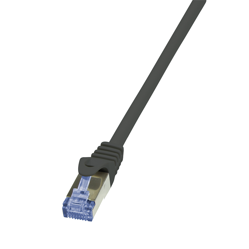 LogiLink PrimeLine Cat.7 S/FTP 0.5m netwerkkabel Zwart 0,5 m Cat7 S/FTP (S-STP) - Afbeelding 2
