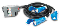 APC Power Distribution Modular 3x1 POLE 3 Wire 32A energiedistributie - Afbeelding 2