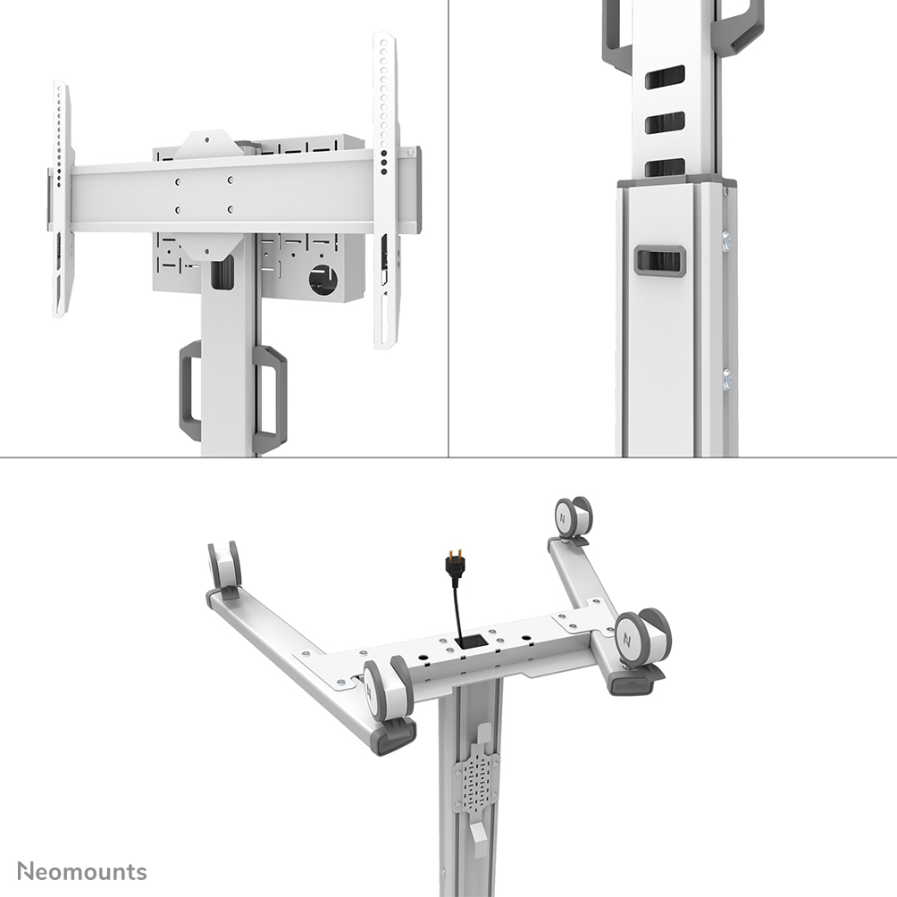 Neomounts FL50S-825WH1 TV trolley 37-75" - TÜV - Afbeelding 9