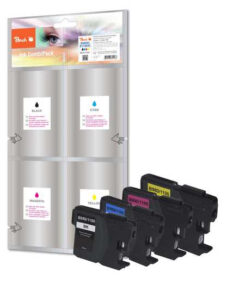 Peach PI500-126 inktcartridge 4 stuk(s) Hoog (XL) rendement Zwart, Cyaan, Geel, Magenta - Afbeelding 2