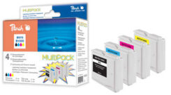 Peach PI500-120 inktcartridge 4 stuk(s) Hoog (XL) rendement Zwart, Cyaan, Geel, Magenta - Afbeelding 2