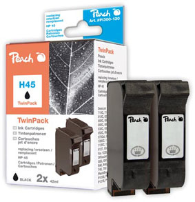 Peach 313027 inktcartridge 2 stuk(s) Zwart - Afbeelding 2