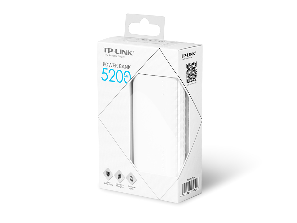 TP-Link TL-PB5200 powerbank 5200 mAh Blauw, Wit - Afbeelding 5