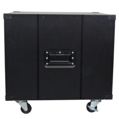 StarTech.com 4-Post 9U Mobiel Open Frame Server Rack, 19" Patchkast met Wielen en 4 Stijlen voor Thuis / Kantoor / Beperkte Ruimtes, Kleine Serverkast voor Computer / AV / Netwerk Apparatuur - TAA Compliant - Afbeelding 4
