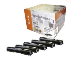 Peach 111857 tonercartridge 5 stuk(s) Zwart, Cyaan, Magenta, Geel - Afbeelding 2
