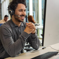 HP Poly Mission 615 Monaural USB Wired Headset (Bulk) - Afbeelding 6