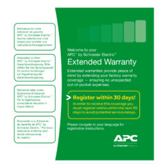 APC Service Pack 1 Year Warranty Extension for Accessories - Afbeelding 3