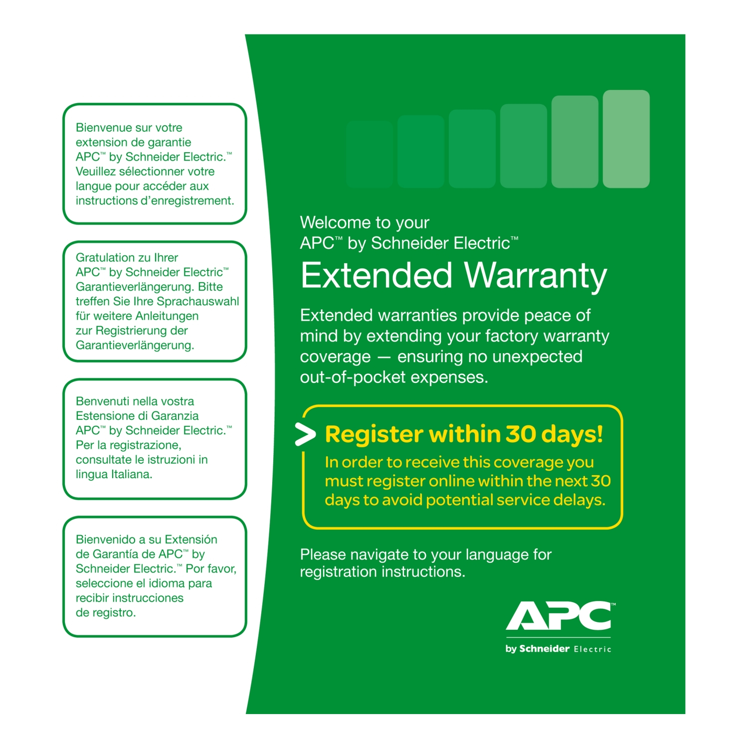 APC Service Pack 1 Year Warranty Extension for Accessories - Afbeelding 3