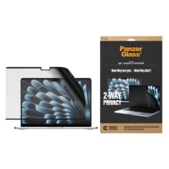 PanzerGlass ® Magnetic 2-Way Privacy Film Screen Protector MacBook Air 13.6" M5 | M4 | M3 | M2 Doorzichtige schermbeschermer 1 stuk(s) - Afbeelding 3