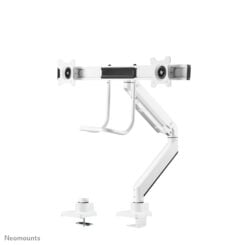 Neomounts NM-D775DXWHITE Monitorarm 10-32" - gasveer - Topfix - 180°-stop - Afbeelding 9