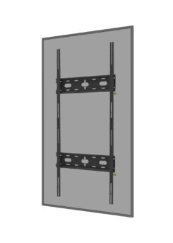 iiyama MD-WM60150 flat panel bureau steun 2,67 m (105") Muur Zwart - Afbeelding 6