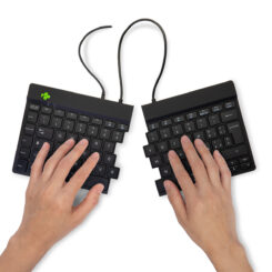 R-Go Tools Ergonomisch toetsenbord R-Go Split Break v2 met pauzesoftware, gesplitst toetsenbord, QWERTY (IT), bedraad, zwart - Afbeelding 5