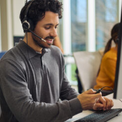 HP Poly Mission 615 Monaural USB Wired Headset (Bulk) - Afbeelding 4