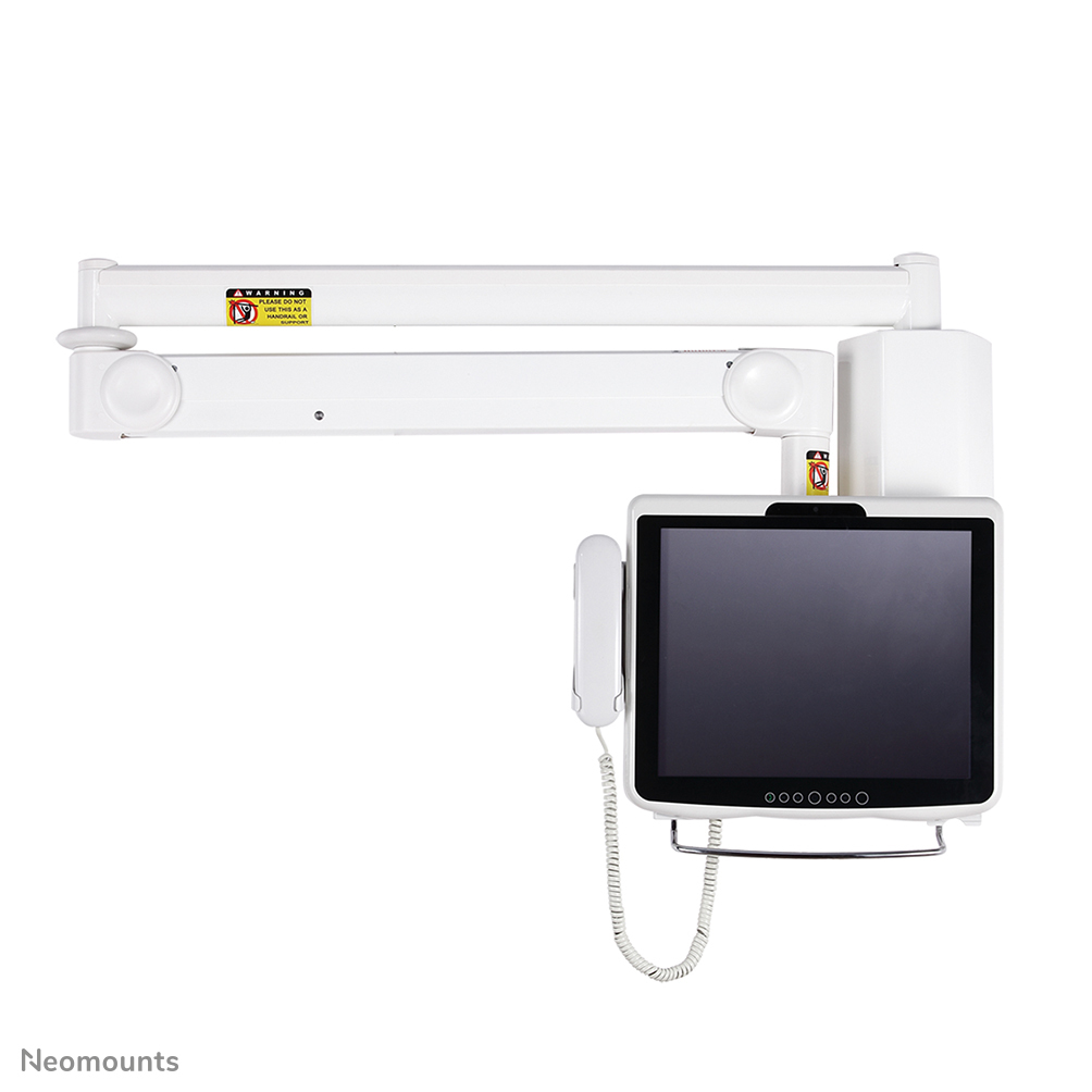 Neomounts FPMA-HAW100HC Medische monitorarm wand 10-32" - h 0-170 cm - gasveer - Afbeelding 4