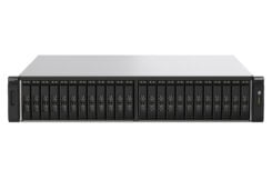QNAP TS-h2490FU NAS Rack (2U) EPYC 7302P 256 GB DDR4 0 TB QuTS hero Zwart, Grijs