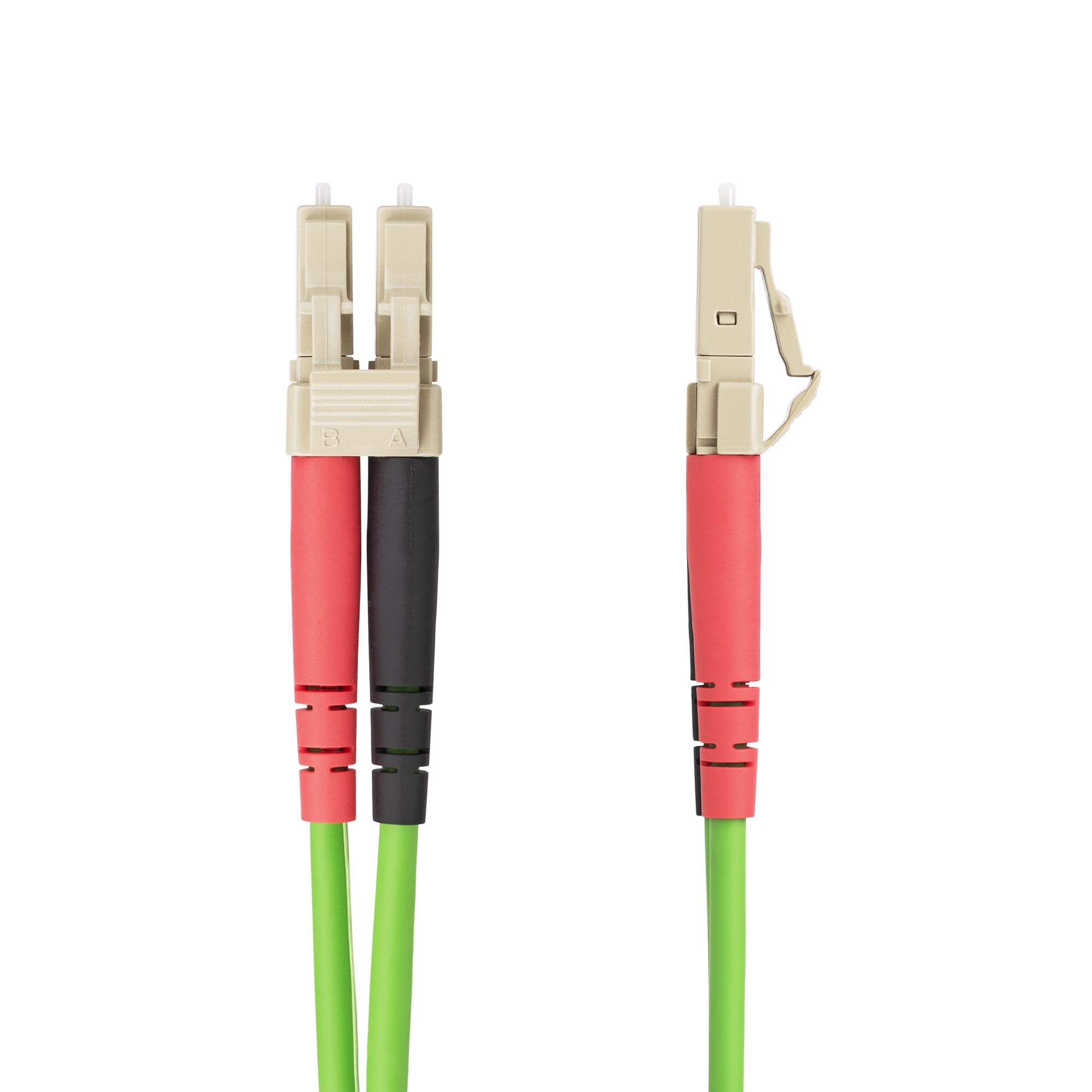 StarTech.com 1m LC naar LC (UPC) OM5 Multimode Glasvezelkabel, 50/125µm Duplex LOMMF/VCSEL Zipcord Fiber, 40G/100G Netwerken, Buigbestendig, Low Insertion Loss, LSZH Fiber Patchkabel - Afbeelding 3