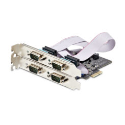 StarTech.com 4-Port PCIe Seriële Adapter Kaart, Quad PCI Express naar RS232/RS422/RS485 (DB9) Serial Kaart, Incl. Low-Profile Beugel, 16C1050 UART, Windows/Linux, TAA Compliant, Level-4 ESD Bescherming - Afbeelding 7