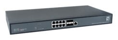 LevelOne XEL-1291 Managed L3 10G Ethernet (100/1000/10000) 1U Zwart