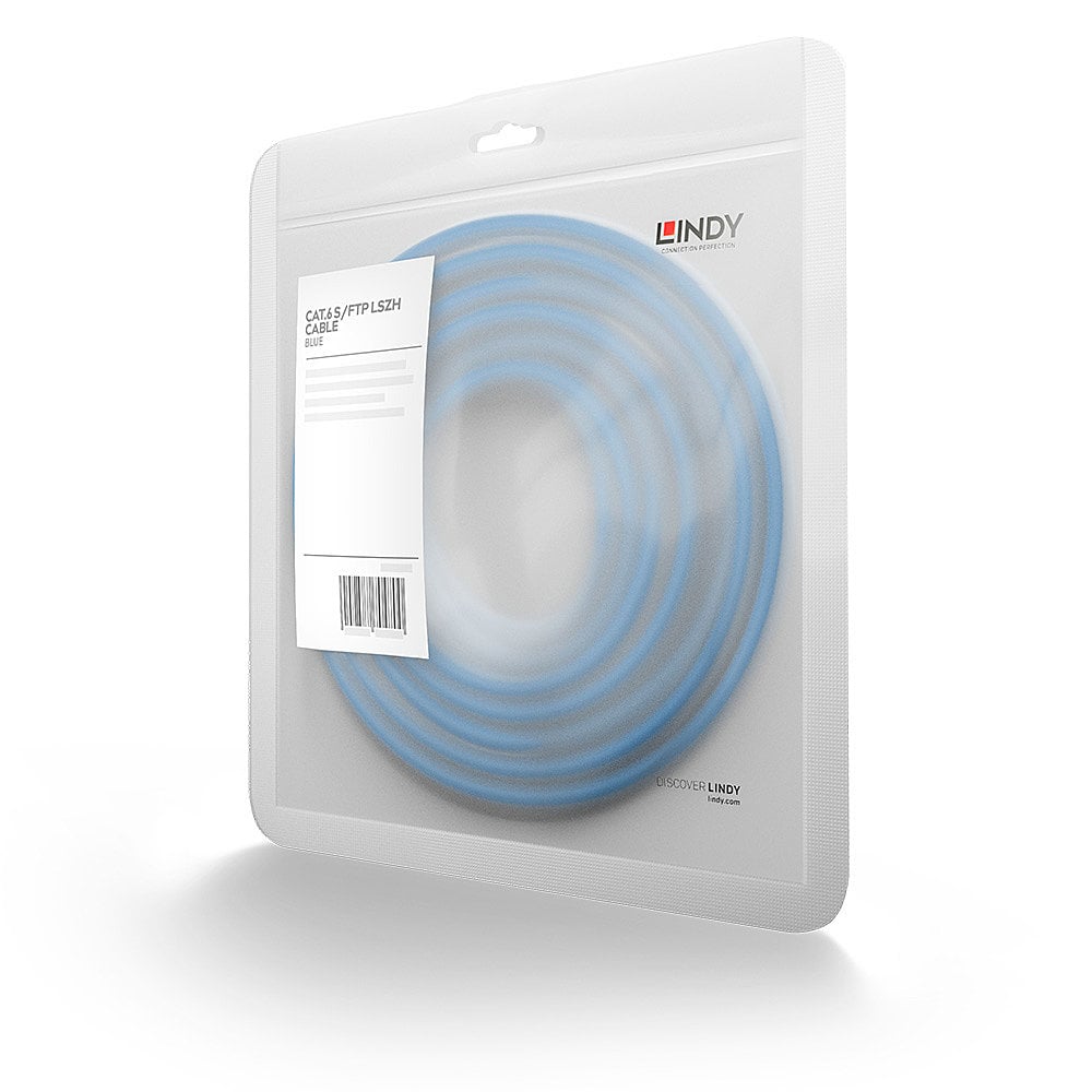 Lindy 45650 netwerkkabel Blauw 30 m Cat6 S/FTP (S-STP) - Afbeelding 3
