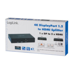 LogiLink CV0093 video splitter DisplayPort 2x HDMI - Afbeelding 4